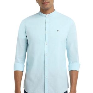 Allen Solly Men Cotton Solid Slim Fit Shirt
